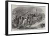 The Queen's Visit to Ireland, Her Majesty Reviewing the Troops on the Curragh of Kildare-Frederick John Skill-Framed Giclee Print