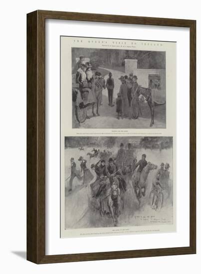 The Queen's Visit to Ireland-Henry Charles Seppings Wright-Framed Giclee Print