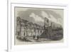 The Queen's Visit to Leeds, the Cloister Court of Kirkstall Abbey-null-Framed Giclee Print