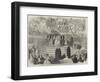 The Queen's Visit to Leeds, the Town Clerk Reading the Address to Her Majesty in the Townhall-null-Framed Giclee Print