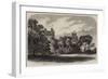 The Queen's Visit to North Wales-Edmund Morison Wimperis-Framed Giclee Print