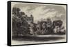 The Queen's Visit to North Wales-Edmund Morison Wimperis-Framed Stretched Canvas