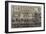 The Queen's Visit to Paris, Procession on the Boulevards Des Italiens-null-Framed Giclee Print