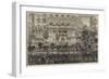 The Queen's Visit to Paris, Procession on the Boulevards Des Italiens-null-Framed Giclee Print