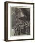 The Queen's Visit to Portsmouth, Success to the 'Royal Arthur'!-null-Framed Giclee Print