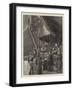 The Queen's Visit to Portsmouth, Success to the 'Royal Arthur'!-null-Framed Giclee Print