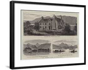 The Queen's Visit to Ross-Shire-null-Framed Giclee Print