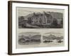 The Queen's Visit to Ross-Shire-null-Framed Giclee Print