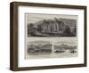 The Queen's Visit to Ross-Shire-null-Framed Giclee Print