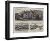 The Queen's Visit to Ross-Shire-null-Framed Giclee Print