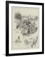 The Queen's Visit to Sandringham-Henry Charles Seppings Wright-Framed Giclee Print