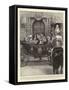 The Queen's Visit to Sheffield, Her Majesty Opening the Town Hall-William Small-Framed Stretched Canvas