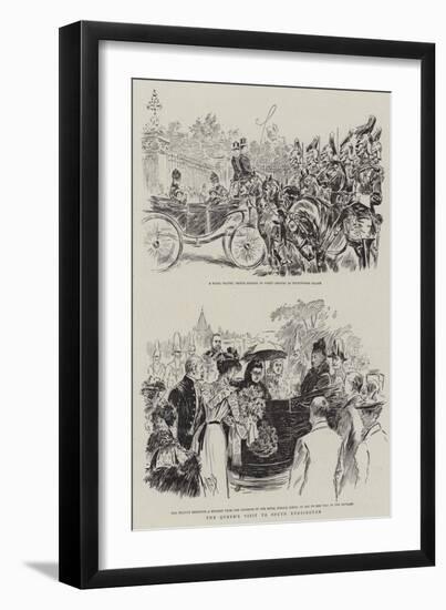 The Queen's Visit to South Kensington-Alexander Stuart Boyd-Framed Giclee Print