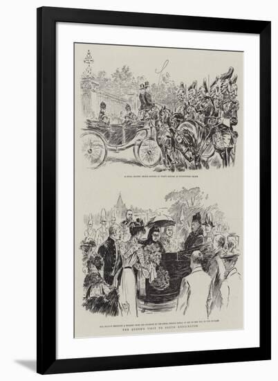 The Queen's Visit to South Kensington-Alexander Stuart Boyd-Framed Premium Giclee Print