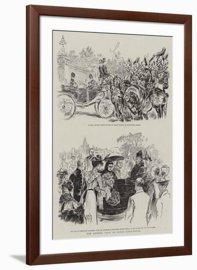 The Queen's Visit to South Kensington-Alexander Stuart Boyd-Framed Giclee Print