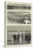 The Queen's Visit to Southampton, Opening of the Empress Dock-null-Stretched Canvas