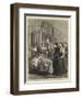 The Queen's Visit to the East End, Her Majesty Visiting the Wards of the London Hospital-Godefroy Durand-Framed Giclee Print