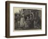 The Queen's Visit to the East End, Recovering, a Sketch at the London Hospital-Arthur Hopkins-Framed Giclee Print