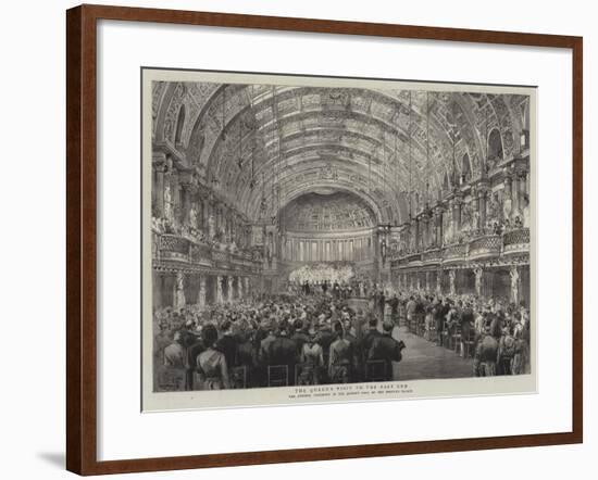 The Queen's Visit to the East End-null-Framed Giclee Print