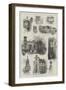 The Queen's Visit to the Savoy, Sketches in the Savoy-Alfred Robert Quinton-Framed Giclee Print