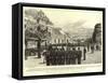 The Queen's Visit to the South of France-null-Framed Stretched Canvas