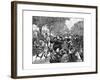 The Queen's Visit to Victoria Park, London, 1887-William Barnes Wollen-Framed Giclee Print