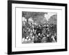 The Queen's Visit to Victoria Park, London, 1887-William Barnes Wollen-Framed Giclee Print