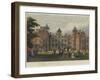 The Queen's Visit to Warwickshire, Aston Hall-Richard Principal Leitch-Framed Giclee Print