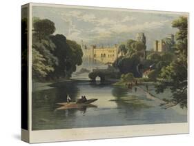 The Queen's Visit to Warwickshire, Warwick Castle-Richard Principal Leitch-Stretched Canvas