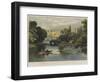 The Queen's Visit to Warwickshire, Warwick Castle-Richard Principal Leitch-Framed Premium Giclee Print