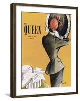 The Queen - Saffron-The Vintage Collection-Framed Giclee Print