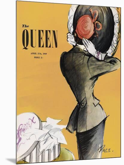 The Queen - Saffron-The Vintage Collection-Mounted Giclee Print