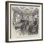 The Queen Travelling in the South of France, the Drawing-Room Car-Amedee Forestier-Framed Giclee Print