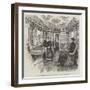 The Queen Travelling in the South of France, the Drawing-Room Car-Amedee Forestier-Framed Giclee Print