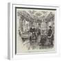 The Queen Travelling in the South of France, the Drawing-Room Car-Amedee Forestier-Framed Giclee Print