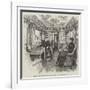 The Queen Travelling in the South of France, the Drawing-Room Car-Amedee Forestier-Framed Giclee Print