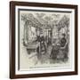 The Queen Travelling in the South of France, the Drawing-Room Car-Amedee Forestier-Framed Giclee Print