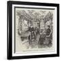 The Queen Travelling in the South of France, the Drawing-Room Car-Amedee Forestier-Framed Giclee Print