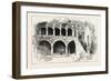 The Queen Visiting the Bargello Palace, Florence Italy, 1888-null-Framed Giclee Print