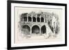 The Queen Visiting the Bargello Palace, Florence Italy, 1888-null-Framed Giclee Print