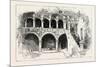 The Queen Visiting the Bargello Palace, Florence Italy, 1888-null-Mounted Giclee Print
