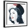 The Queen-Irene Celic-Framed Art Print