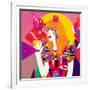 The Queen-Diela Maharanie-Framed Art Print