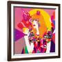 The Queen-Diela Maharanie-Framed Art Print