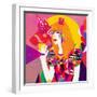 The Queen-Diela Maharanie-Framed Art Print