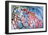 The Queens Croquet Ground-Zelda Fitzgerald-Framed Art Print