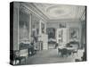 The Queens Dining Room at Osborne House, c1899, (1901)-HN King-Stretched Canvas