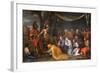 The Queens of Persia at the Feet of Alexander (The Tent of Dariu), 1661-Charles Le Brun-Framed Giclee Print
