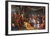 The Queens of Persia at the Feet of Alexander (The Tent of Dariu), 1661-Charles Le Brun-Framed Giclee Print