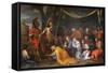 The Queens of Persia at the Feet of Alexander (The Tent of Dariu), 1661-Charles Le Brun-Framed Stretched Canvas